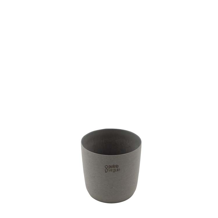 Pot de fleurs Point-Virgule D10.5 cm H9.2 cm gris léger
