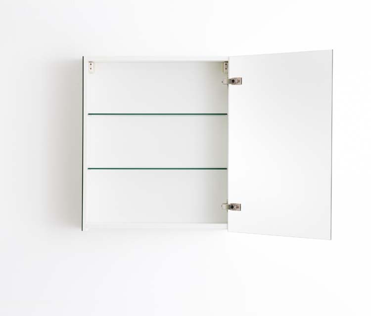 Armoire de toilette Tim avec portes miroir double 60x70cm