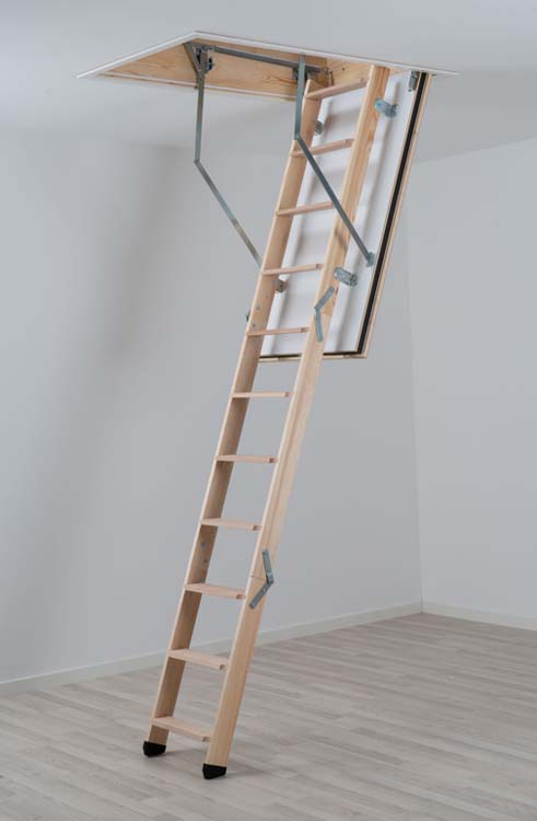 Escalier escamotable Zermatt 120x60cm résistant au feu