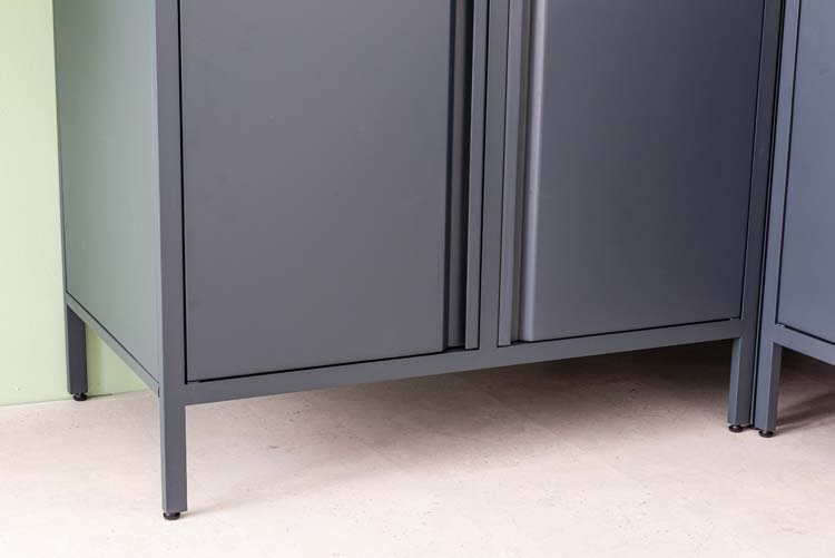 Cuisine extérieure Orlando alu anthracite 160x160cm Cuisine extérieure Orlando alu anthracite 160x160cm