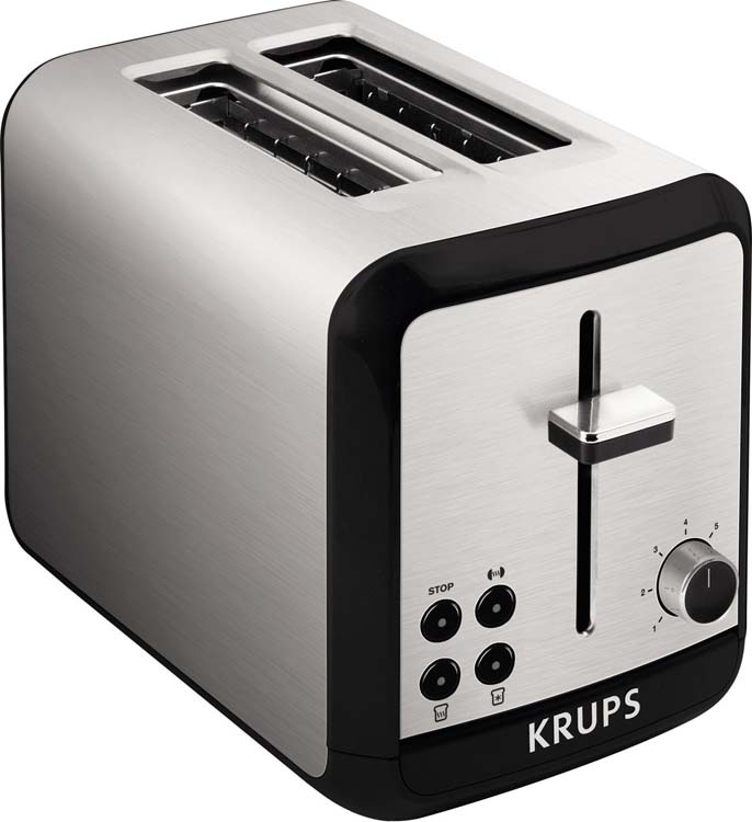 Grille-pain Krups gris