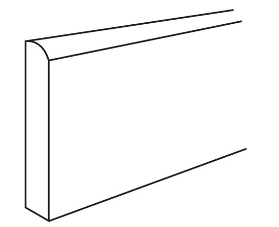 Plint Marmi venus white 7 x 60 cm