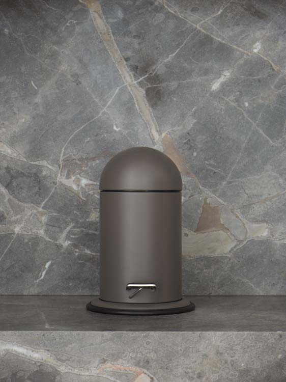 Aquanova seau à déchets Ona 3L ash