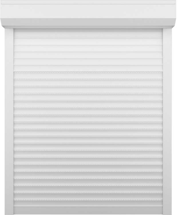 Volet roulant Fey pvc blanc sangle B 1200 x H 1600 mm recoupable