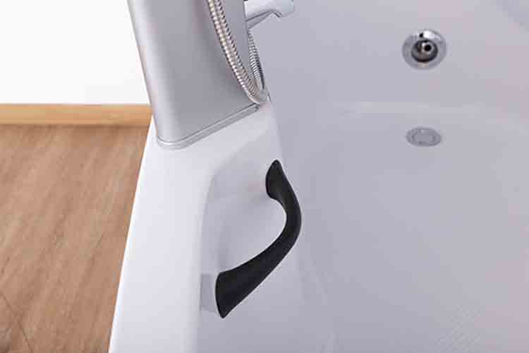 Combi baignoire/douche Odin avec whirlpool gauche Combi baignoire/douche Odin avec whirlpool gauche