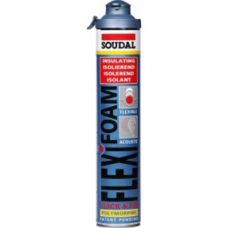 Soudal Flexifoam polyurethaan schuim 750ml